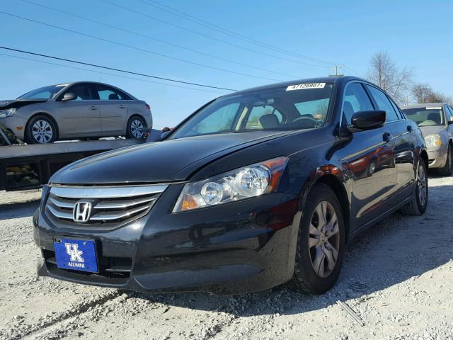 1HGCP2F62CA171817 - 2012 HONDA ACCORD SE BLACK photo 2