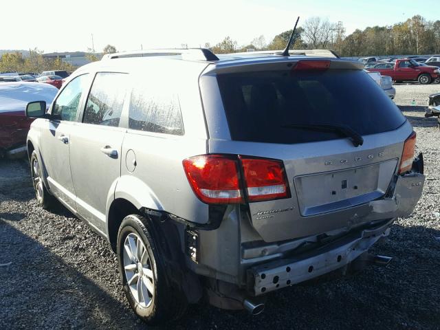 3C4PDDBG8GT129279 - 2016 DODGE JOURNEY SX GRAY photo 3