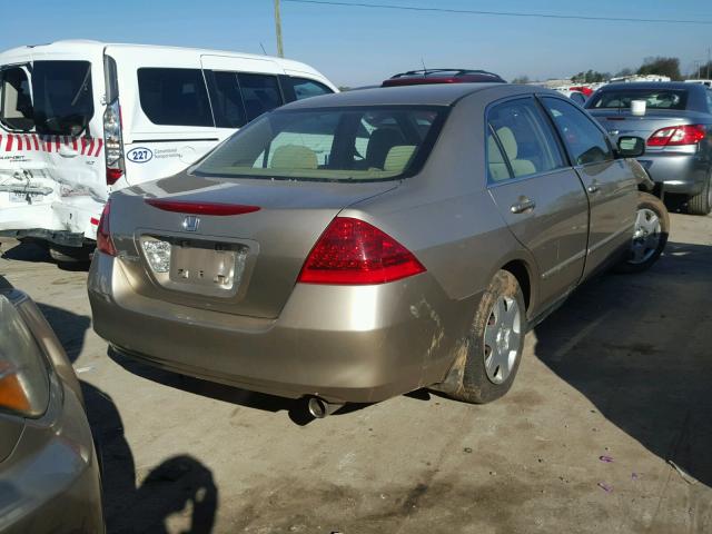 1HGCM56456A171047 - 2006 HONDA ACCORD LX GOLD photo 4