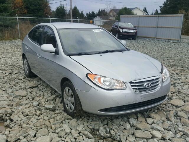 KMHDT4BD6AU028214 - 2010 HYUNDAI ELANTRA GL SILVER photo 1