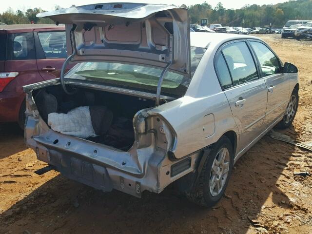 1G1ZT58N48F110448 - 2008 CHEVROLET MALIBU LT SILVER photo 4