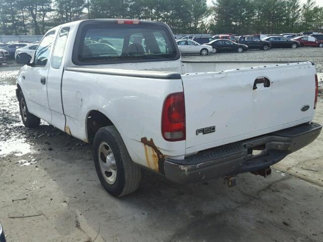 1FTRX17242NA72910 - 2002 FORD F150 WHITE photo 3