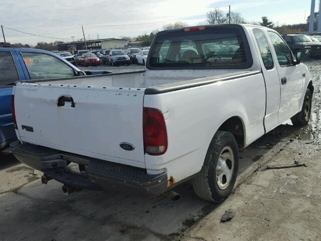 1FTRX17242NA72910 - 2002 FORD F150 WHITE photo 4