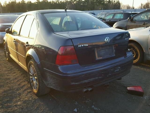 3VWSE69M42M120562 - 2002 VOLKSWAGEN JETTA GLS GRAY photo 3