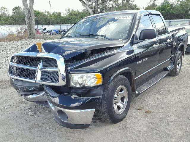 1D7HA18N83S305511 - 2003 DODGE RAM 1500 S BLACK photo 2