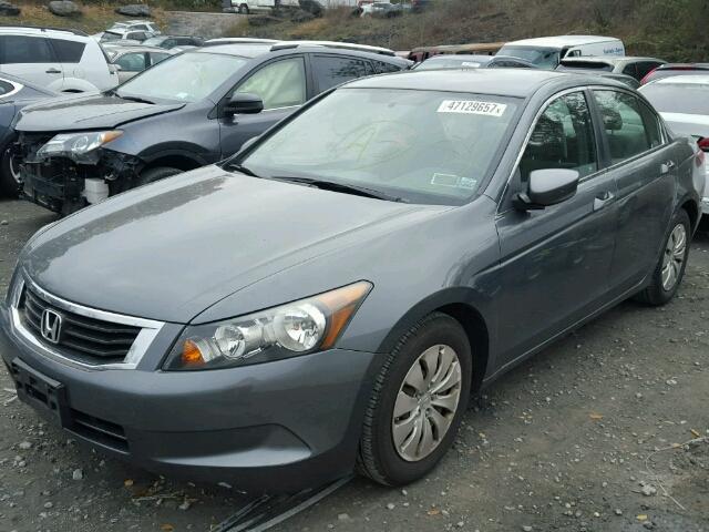 1HGCP26359A138146 - 2009 HONDA ACCORD LX GRAY photo 2