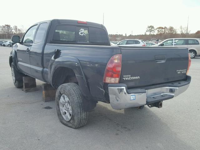 5TETU62N16Z152472 - 2006 TOYOTA TACOMA PRE BLACK photo 3