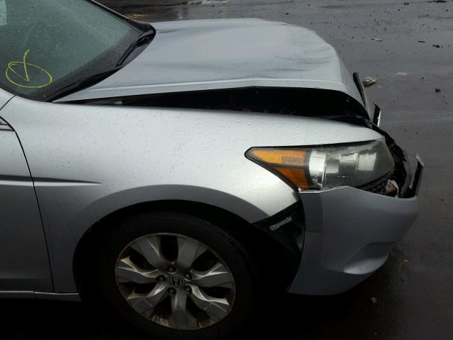 1HGCP26769A067056 - 2009 HONDA ACCORD EX SILVER photo 9