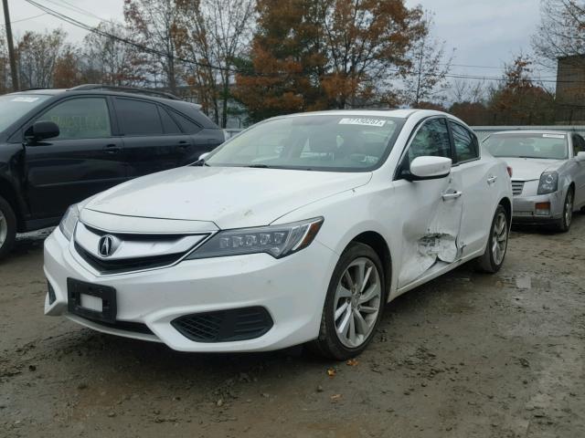 19UDE2F79GA000989 - 2016 ACURA ILX PREMIU WHITE photo 2