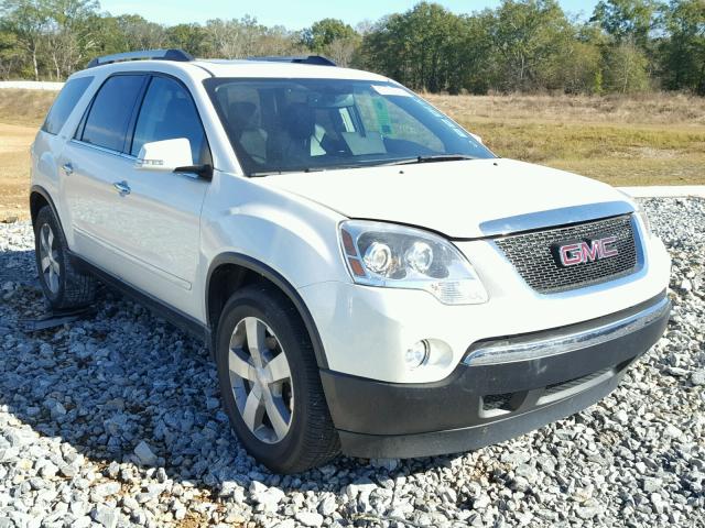 1GKKRRED7BJ305396 - 2011 GMC ACADIA SLT თეთრი ფოტო 1