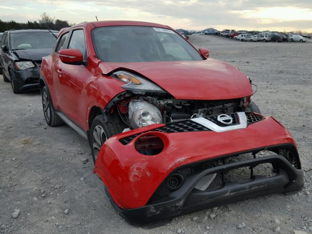 JN8AF5MR5HT703519 - 2017 NISSAN JUKE S RED photo 1