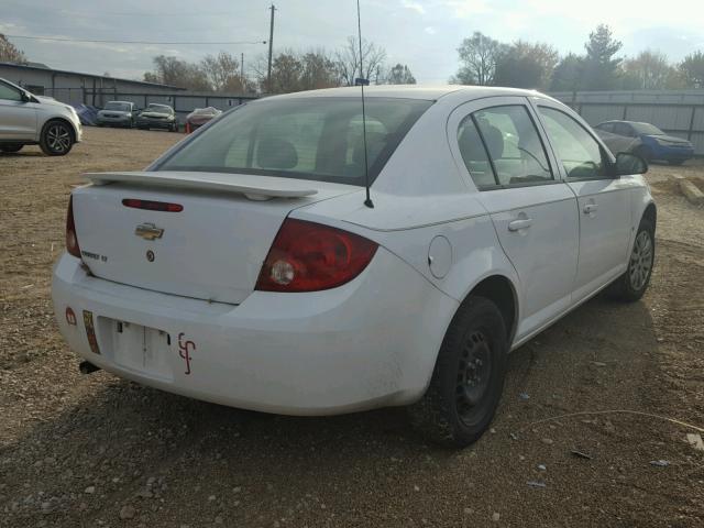 1G1AL55F777257172 - 2007 CHEVROLET COBALT LT WHITE photo 4