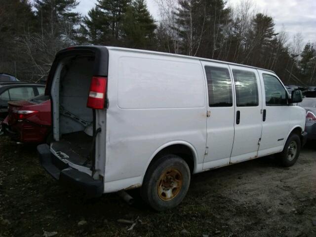 1GCHG35U061136921 - 2006 CHEVROLET EXPRESS G3 WHITE photo 4