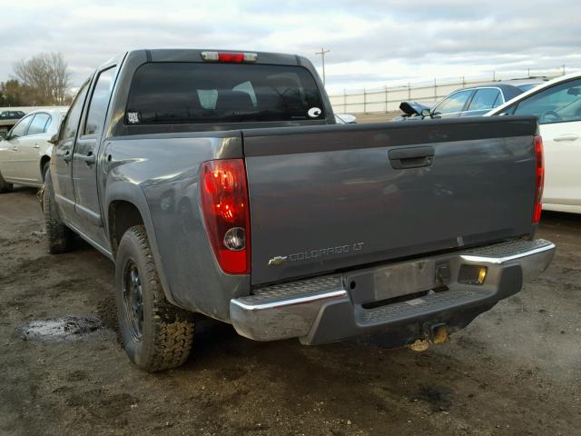 1GCDT13E388103982 - 2008 CHEVROLET COLORADO GRAY photo 3