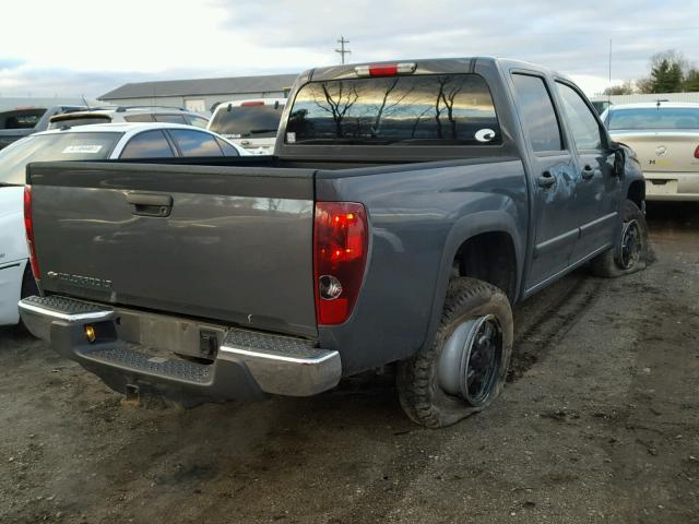 1GCDT13E388103982 - 2008 CHEVROLET COLORADO GRAY photo 4