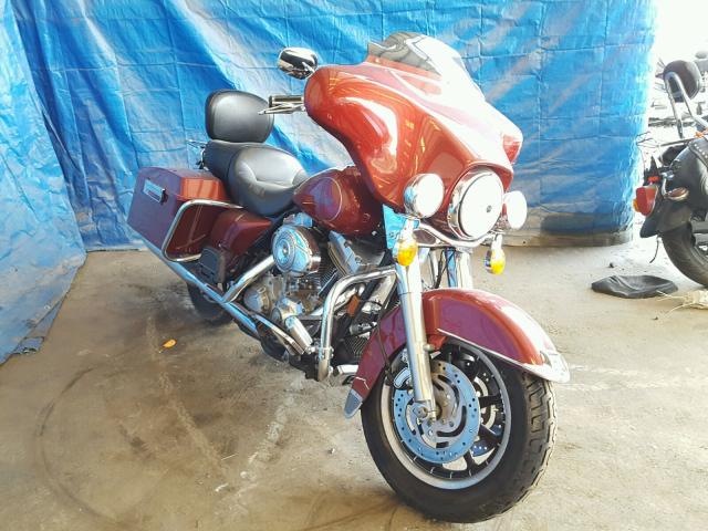 1HD1FV4147Y617575 - 2007 HARLEY-DAVIDSON FLHT RED photo 1