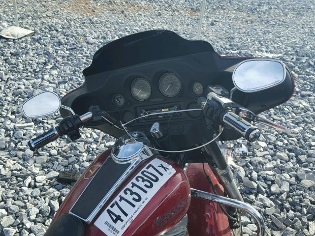 1HD1FV4147Y617575 - 2007 HARLEY-DAVIDSON FLHT RED photo 5