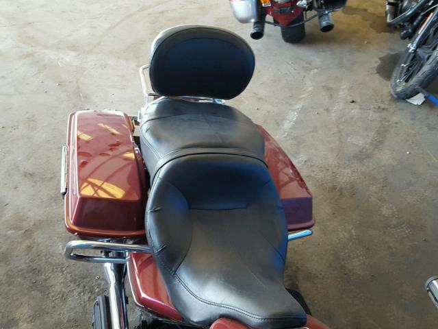 1HD1FV4147Y617575 - 2007 HARLEY-DAVIDSON FLHT RED photo 6