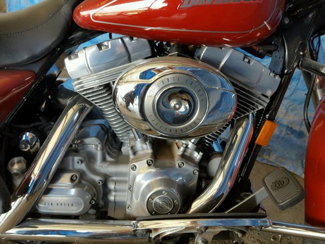 1HD1FV4147Y617575 - 2007 HARLEY-DAVIDSON FLHT RED photo 7