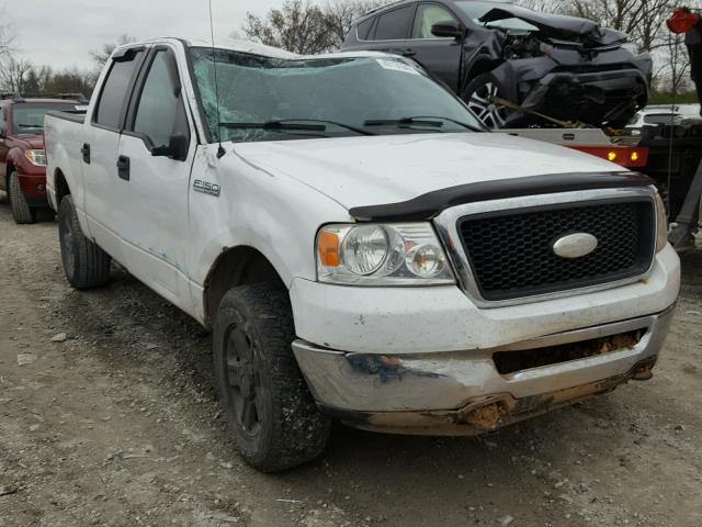 1FTRW14W18KC50101 - 2008 FORD F150 SUPER WHITE photo 1