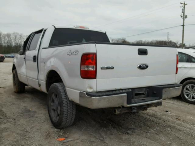 1FTRW14W18KC50101 - 2008 FORD F150 SUPER WHITE photo 3