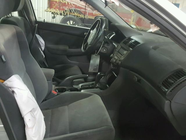 1HGCM56147A145482 - 2007 HONDA ACCORD VAL SILVER photo 5