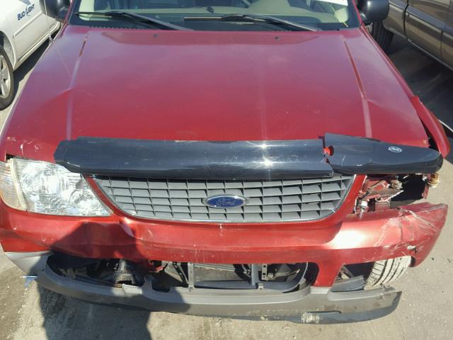 1FMZU73E42ZB59657 - 2002 FORD EXPLORER X RED photo 7