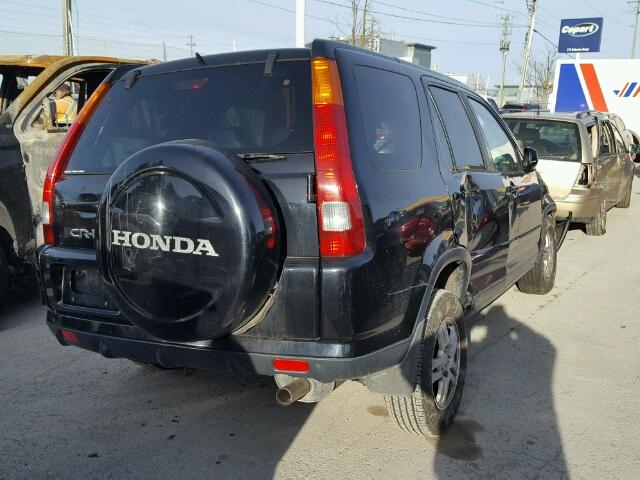 JHLRD78932C819841 - 2002 HONDA CR-V EX BLACK photo 4