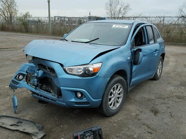 JA4AH3AU1BZ601362 - 2011 MITSUBISHI RVR SE BLUE photo 2