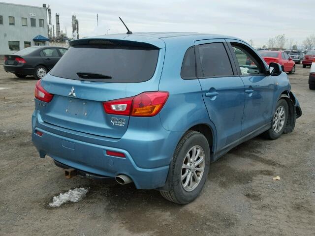 JA4AH3AU1BZ601362 - 2011 MITSUBISHI RVR SE BLUE photo 4