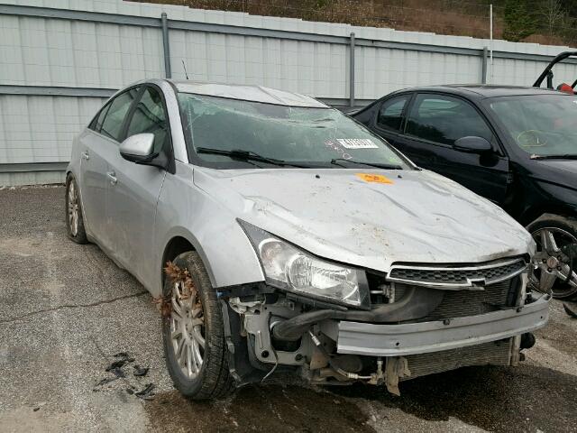 1G1PJ5SC6C7401914 - 2012 CHEVROLET CRUZE ECO SILVER photo 1