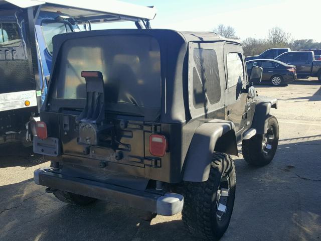 1J4FY19SXXP496823 - 1999 JEEP WRANGLER / BLACK photo 4