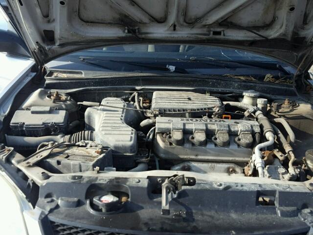 2HGES15325H026807 - 2005 HONDA CIVIC DX V GRAY photo 7