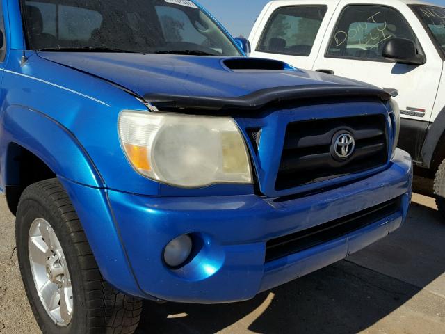 5TETU62N46Z218948 - 2006 TOYOTA TACOMA PRE BLUE photo 9