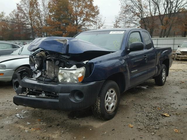 5TETX22N87Z464712 - 2007 TOYOTA TACOMA ACC BLUE photo 2