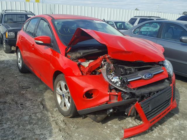 1FADP3K26EL268480 - 2014 FORD FOCUS SE RED photo 1