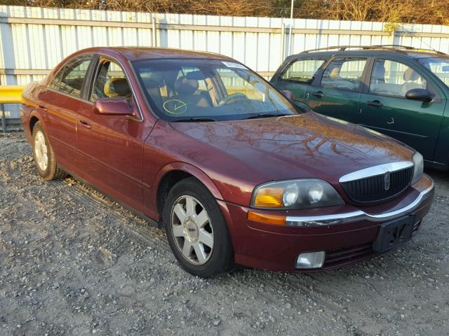 1LNHM86S72Y646568 - 2002 LINCOLN LS RED photo 1