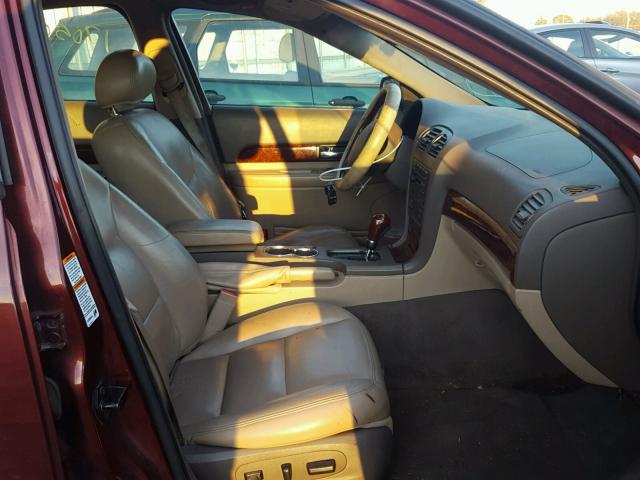 1LNHM86S72Y646568 - 2002 LINCOLN LS 红色 照片 5