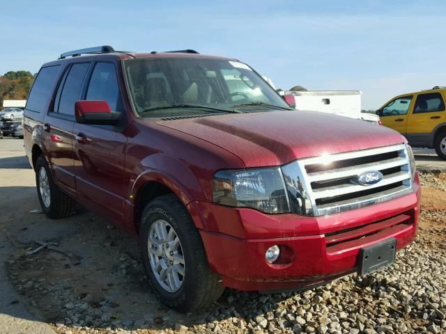 1FMJU1K55DEF57272 - 2013 FORD EXPEDITION RED photo 1