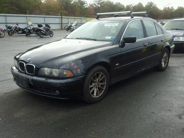 WBADT43433G027488 - 2003 BMW 525 I AUTO BLACK photo 2