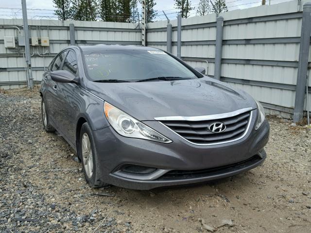 5NPEB4AC1CH344170 - 2012 HYUNDAI SONATA GLS GRAY photo 1