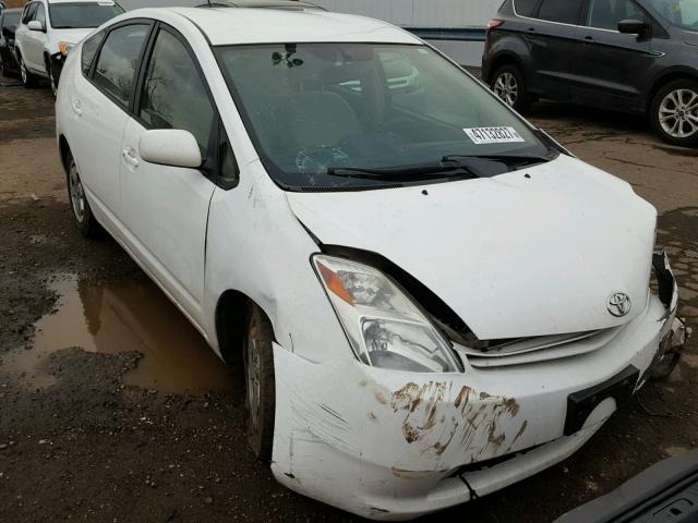 JTDKB20U353085598 - 2005 TOYOTA PRIUS WHITE photo 1