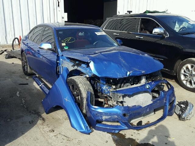 WBA8B3C50HK384428 - 2017 BMW 340 I BLUE photo 1
