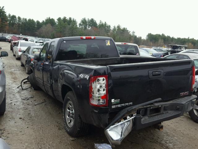 1GTR2UEAXBZ420342 - 2011 GMC SIERRA K15 BLACK photo 3