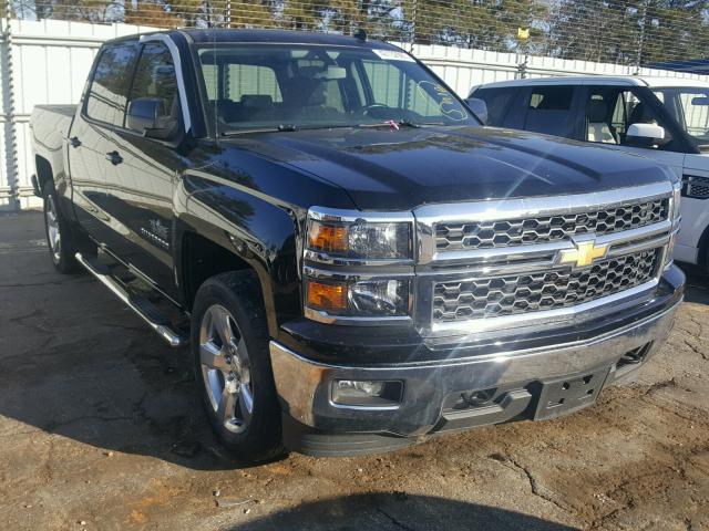 3GCUKREC5EG122021 - 2014 CHEVROLET SILVERADO BLACK photo 1