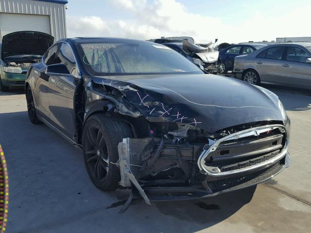 5YJSA1CG4DFP09333 - 2013 TESLA MODEL S BLACK photo 1