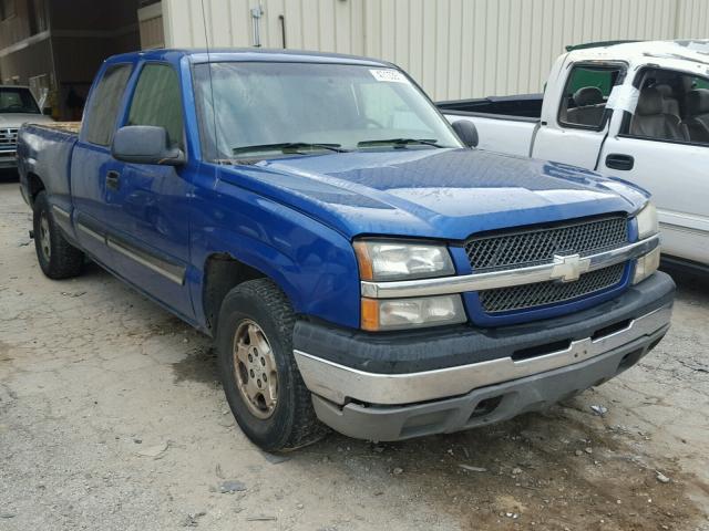 2GCEC19VX31214326 - 2003 CHEVROLET SILVERADO BLUE photo 1