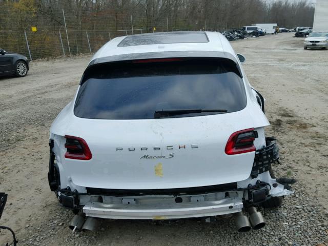 WP1AB2A51HLB15350 - 2017 PORSCHE MACAN S WHITE photo 9