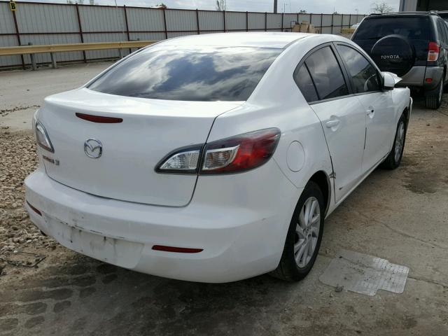 JM1BL1VF4C1515620 - 2012 MAZDA 3 I WHITE photo 4