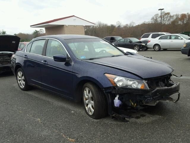 1HGCP26878A066859 - 2008 HONDA ACCORD EXL BLUE photo 1